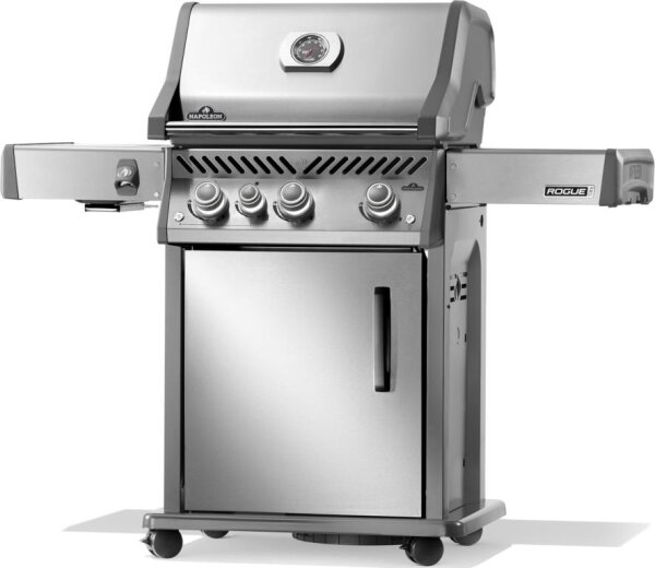 NAPOLEON Rogue Pro 425, SIZZLE ZONE Seitenbrenner, Edelstahl