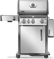 NAPOLEON Rogue Pro 425, SIZZLE ZONE Seitenbrenner, Edelstahl