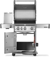 NAPOLEON Rogue Pro 425, SIZZLE ZONE Seitenbrenner, Edelstahl