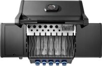 NAPOLEON  Phantom Rogue PRO-S 425 mit Edelstahl Rosten, Mattschwarz