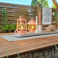 FEUERHAND LED Laterne Baby Special 276 Soft Peach