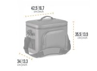 PETROMAX Kühltasche 22 Liter (dunkelgrau)