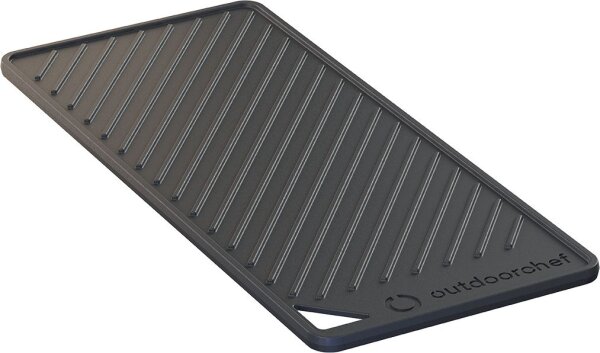 OUTDOORCHEF Gusseisen Grillplatte (wendbar) für Heat Gasgrills