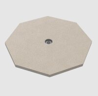 OUTDOORCHEF Heat Pizzastein 8-eckig, 36 cm