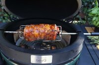 BIG GREEN EGG LetzQ Spit Kamado 13 INCH - Rotisserie MiniMax