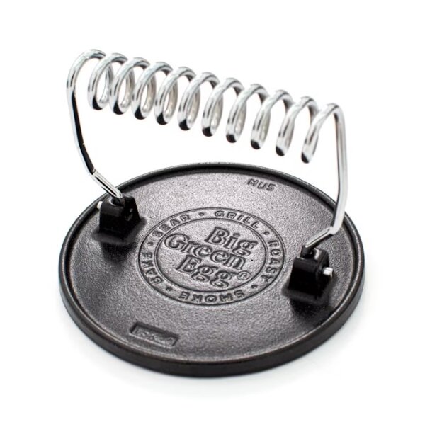 BIG GREEN EGG Grill Press - Gusseisen-Grillpresse