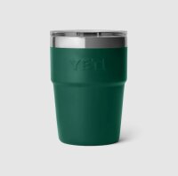 YETI Rambler Stackable Cup MS 16 oz (473ml) Black Forest Green