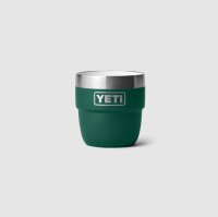 YETI Rambler Stackable Cup 4 oz (118ml) 2 PK Black Forest Green