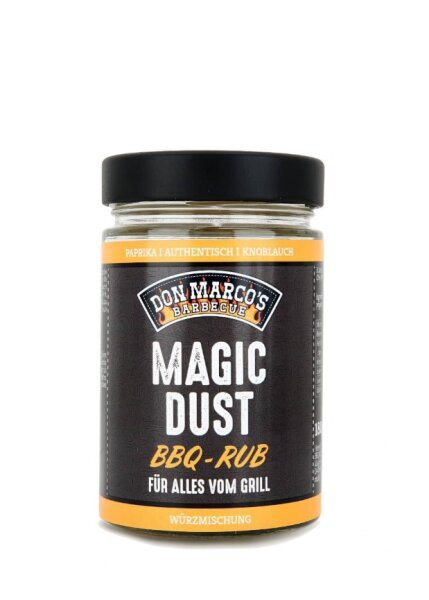 DON MARCO Magic Dust BBQ Rub 180 g Glas