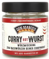 DON MARCO Currywurst Würzer  - Scharf 70 g Glas