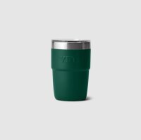 YETI Rambler 8 oz Cup MS Black Forest Green (237 ml) Keramik-Innenbeschichtung