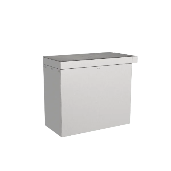 OFYR Signature Mise en Place 100 Brushed Steel Terra