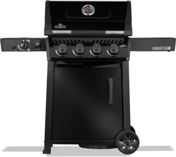 NAPOLEON  Freestyle™ PRO 425, 4 Hauptbrenner, SIZZLE ZONE™ Seitenbrenner und Tür, Schwarz