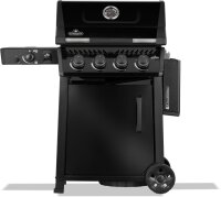 NAPOLEON  Freestyle™ PRO 425, 4 Hauptbrenner, SIZZLE ZONE™ Seitenbrenner und Tür, Schwarz