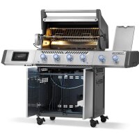 NAPOLEON  Prestige PRO™ 500, Connected, Edelstahl, inkl. Drehspieß