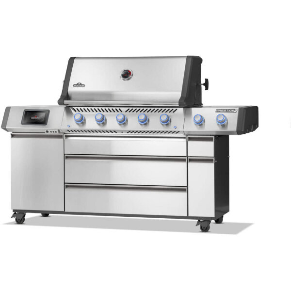 NAPOLEON  Prestige PRO™ 665, Connected, Edelstahl, inkl. Drehspieß