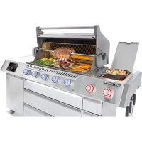 NAPOLEON  Prestige PRO™ 665, Connected, Edelstahl, inkl. Drehspieß