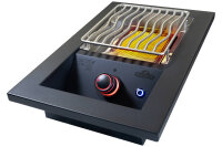 NAPOLEON  700-Serie 10, Einbau-SIZZLE ZONE™, Mattschwarz, klein