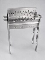 GRILL-ZENTRUM Holzkohlegrill/Mangal rein Edelstahl incl...