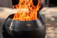 HÖFATS MOON 45 Feuerkorb mit niedrigem Fuß all black