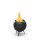 HÖFATS MOON 45 Feuerkorb mit niedrigem Fuß all black