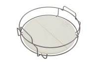 BIG GREEN EGG Dual Zone Deflector Kit large