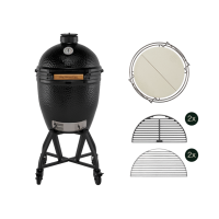 BIG GREEN EGG Large Onyx Egg Starterset