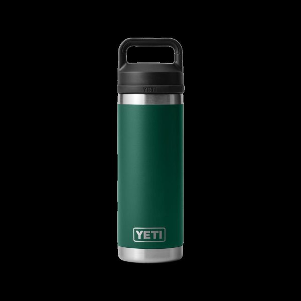 YETI Rambler18 oz Bottle Chug Black Forest Green (532 ml)