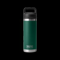 YETI Rambler18 oz Bottle Chug Black Forest Green (532 ml)