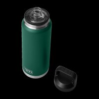 YETI Rambler Bottle Chug  26 oz (760 ml) Black Forest Green