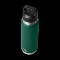 YETI Rambler Bottle Chug  26 oz (760 ml) Black Forest Green