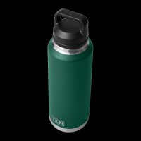 YETI Rambler Bottle Chug  36 oz (1065 ml) Black Forest Green