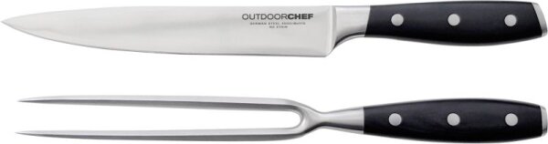 OUTDOORCHEF Tranchierbesteck Premium