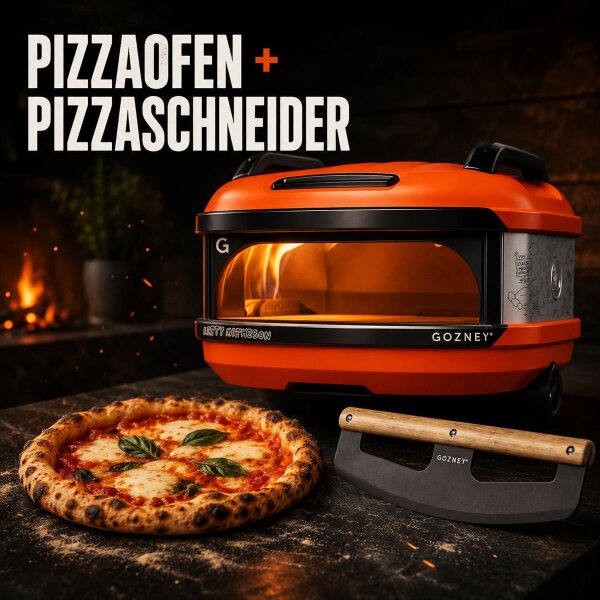 GOZNEY Matty Matheson Signature Tread  - tragbarer Outdoor-Ofen incl . Pizza Rocker
