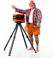 GOZNEY Matty Matheson Signature Tread  - tragbarer Outdoor-Ofen incl . Pizza Rocker